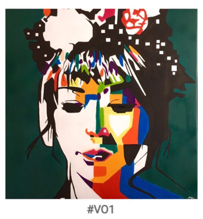 kolorowy obraz - portret - malarska strefa  - twarz kobiety - portret kobiety - kolorowy portret - obraz na prezent - portret na prezent - obraz na ścianę - wizualizacja - obraz do sypialni - obraz do salonu - obraz do pokoju - nowoczesny obraz.jpeg