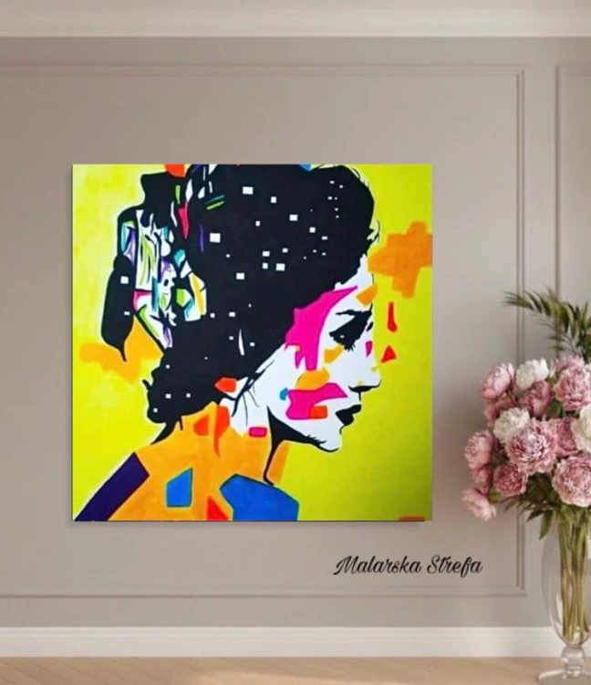 kolorowy obraz - portret - malarska strefa  - twarz kobiety - portret kobiety - kolorowy portret - obraz na prezent - portret na prezent - obraz na ścianę - wizualizacja - obraz do sypialni - obraz do salonu - obraz do pokoju - nowoczesny obraz.jpeg