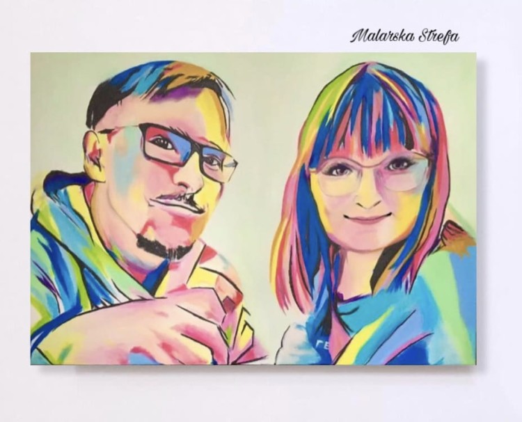 kolorowy obraz - portret - malarska strefa  - rodzinny portret - portret rodzinny - kolorowy portret - obraz na prezent - portret na prezent - obraz na ścianę - wizualizacja - obraz do sypialni - obraz do salonu - obraz do pokoju - nowoczesny obraz.jpeg